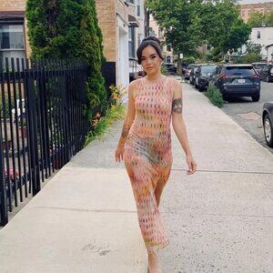 MISA Fernanda Women’s Dress Size S Has small Flaw